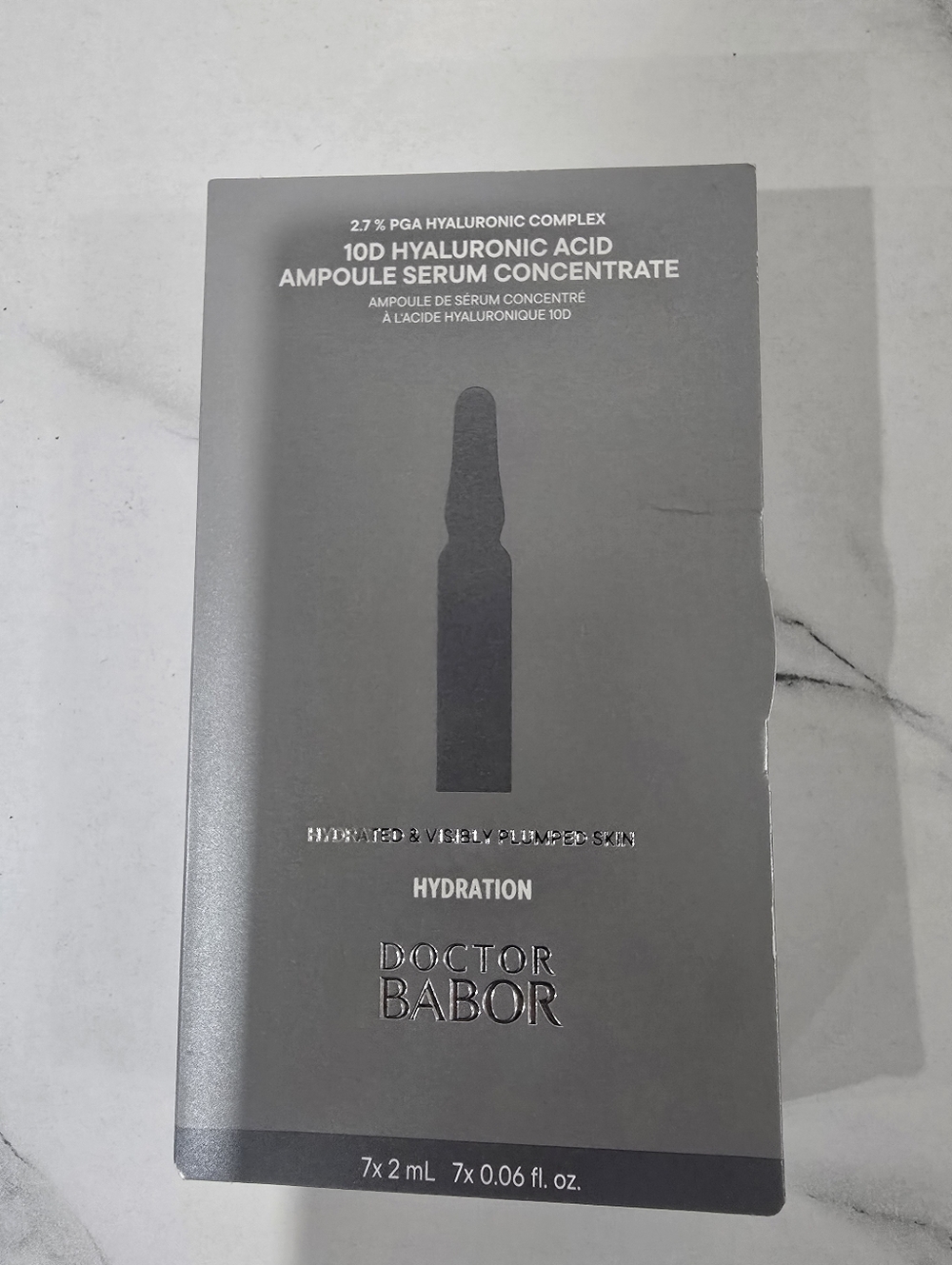 Doctor Babor 10D Hyaluronic Acid Ampoule Serum Concentrate - Hydration Brand New